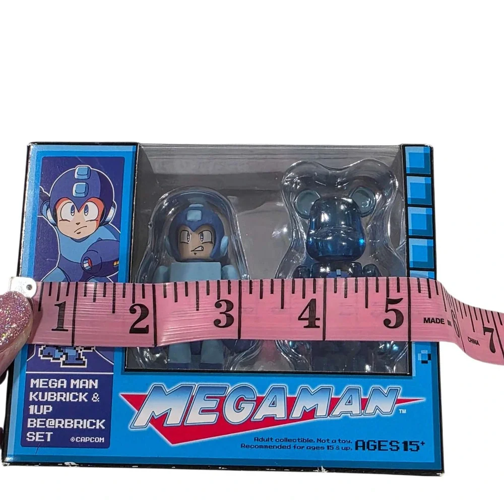 Medicom Toy Mega Man Kubrick &‎ Be@rbrick Set Action Figure Collectible New